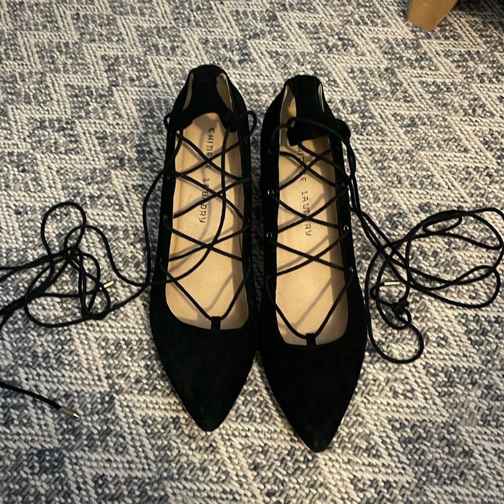 Lace up heels